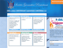 Tablet Screenshot of ginnasticapersicetana.com